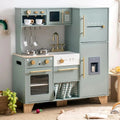 Tiny Chef XL - Wooden Play Kitchen Green